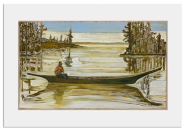 Canoe by Billy Childish at Dovehouse Contemporary