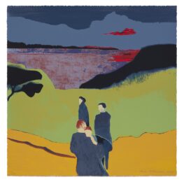 Under a Red Cloud by Anne Rothenstein at Counter Editions