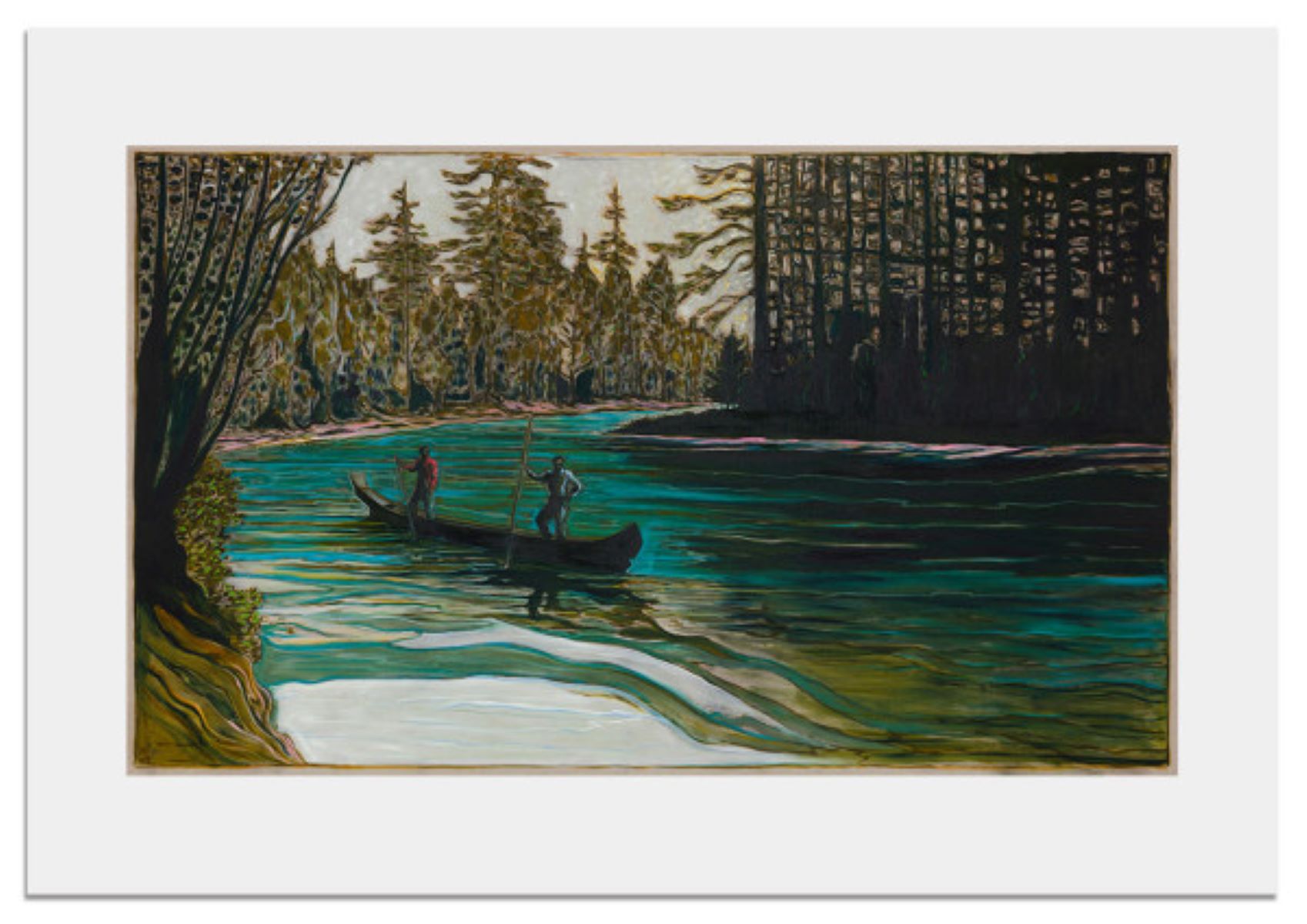 Salish Fishermen by Billy Childish
