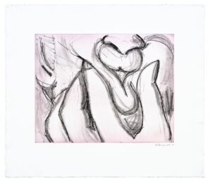 Lavender by Bruce Nauman at Gemini G.E.L. at Joni Moisant Weyl