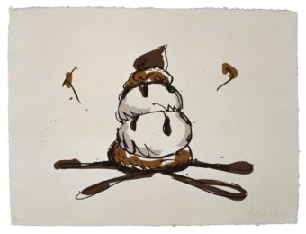 Profiterole by Claes Oldenburg at Gemini G.E.L. at Joni Moisant Weyl