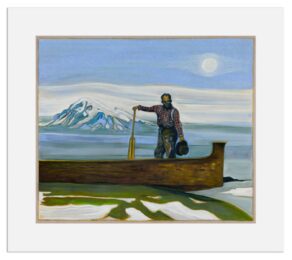 Moonrise Mountain by Billy Childish at Dovehouse Contemporary