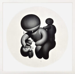 I’m Sorry (framed hand signed screen print) by Mike Lee at GallArt.com