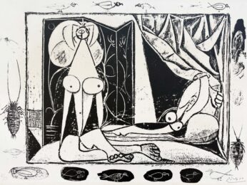 Two Nude Women by Pablo Picasso at Gilden's Art Gallery