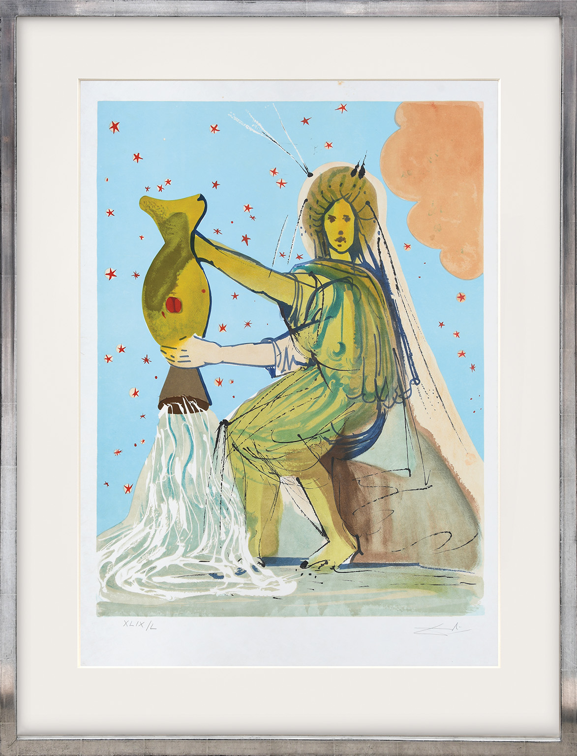 Aquarius by Salvador Dalí
