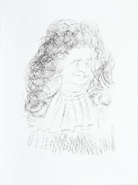 Le Portrait de la Fontaine. (Portrait of Jean de la Fontaine.) by Salvador Dalí at Peter Harrington Gallery