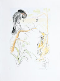 Le Corbeau et le Renard. (The Raven and the Fox.) by Salvador Dalí at Peter Harrington Gallery