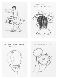 David Shrigley Full Set of Human Behaviour by David Shrigley at Clifton Gallery