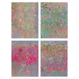 Damien Hirst Studland Bay, Deadman’s Cove, Kingsdown Beach and Kynance Cove by Damien Hirst at Clifton Gallery