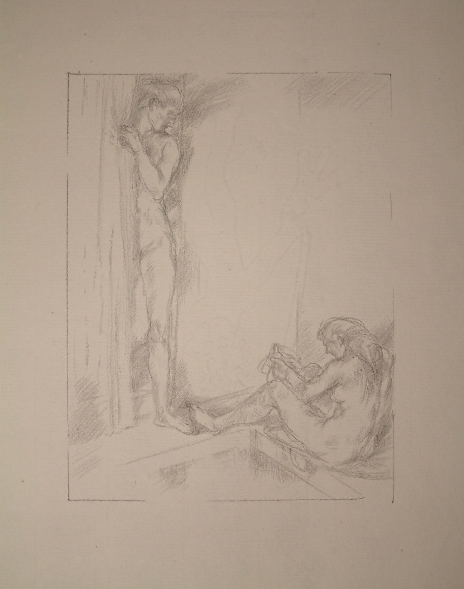 After the Bath by Charles Haslewood Shannon