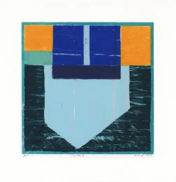 Solid State IV by Gregory Amenoff at LeRoy Neiman Center for Print Studies