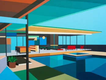 Stahl House, Case Study 22 by Andy Burgess at Maune Contemporary