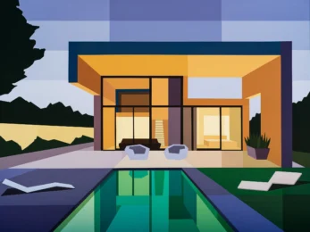 Valencia House by Andy Burgess at Maune Contemporary