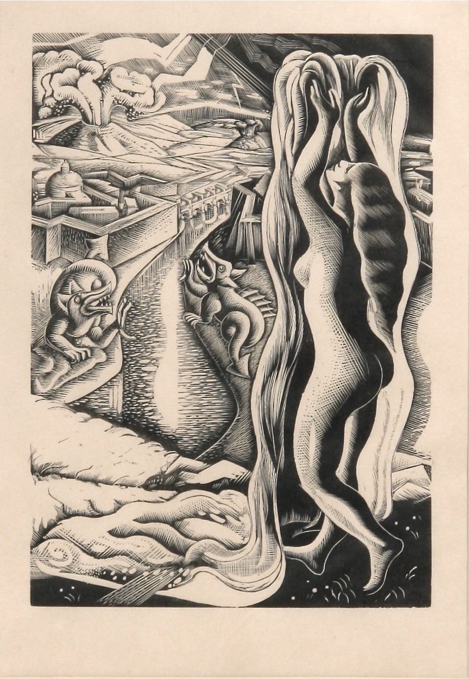 Book of Esther by Leon Underwood