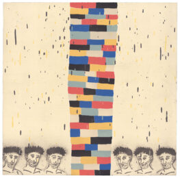 Past by Squeak Carnwath at Tandem Press (IFPDA)
