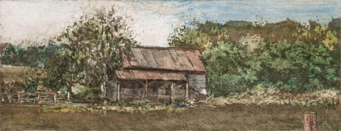 Country Roadside by Judy Wolgast at Oehme Graphics