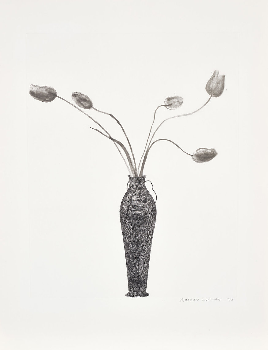David Hockney Tulips by David Hockney