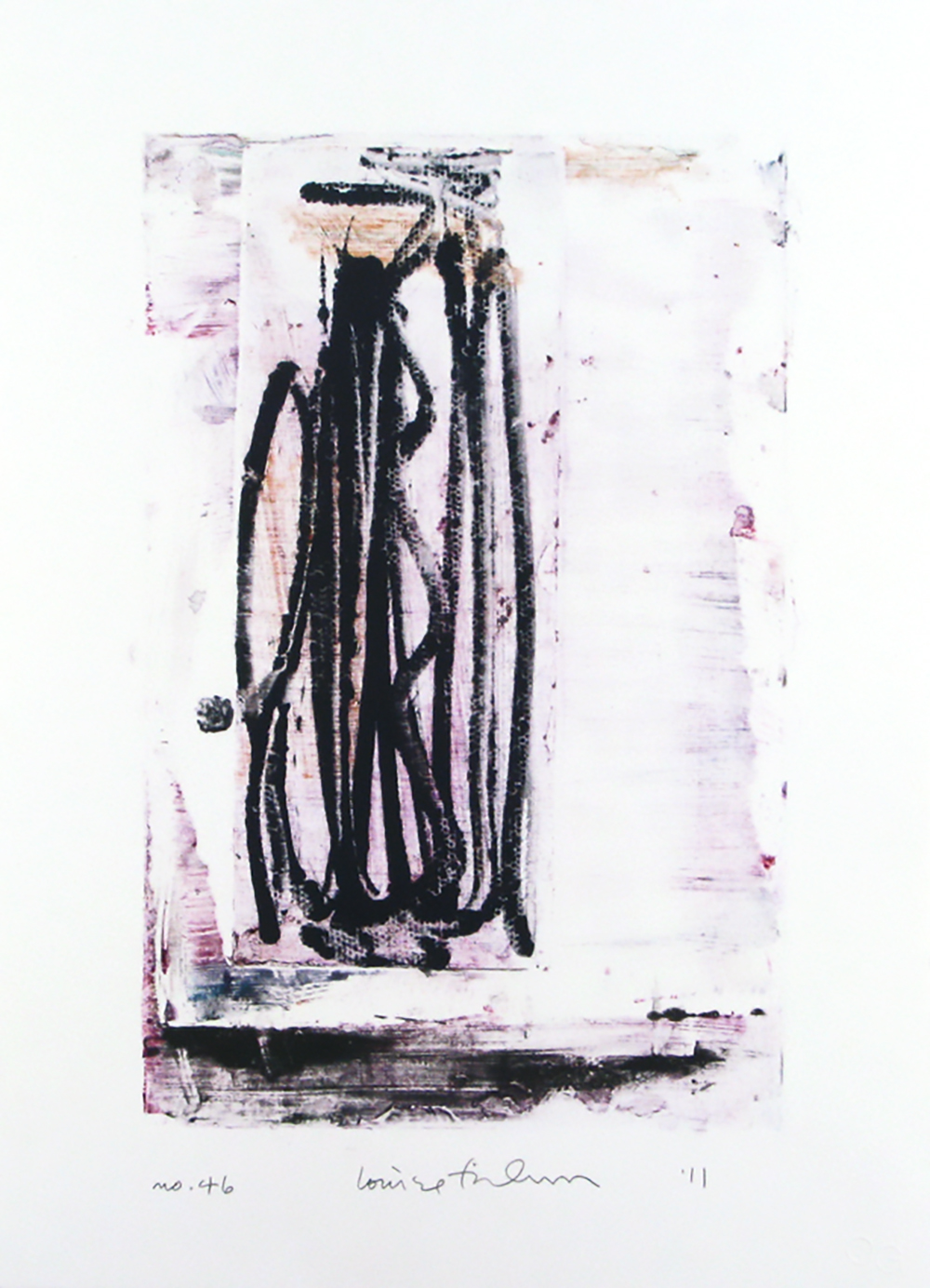 Homage to the Mountains No. 46 by Louise Fishman