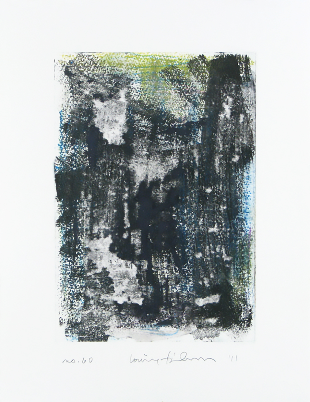 Homage to the Mountains No. 60 by Louise Fishman