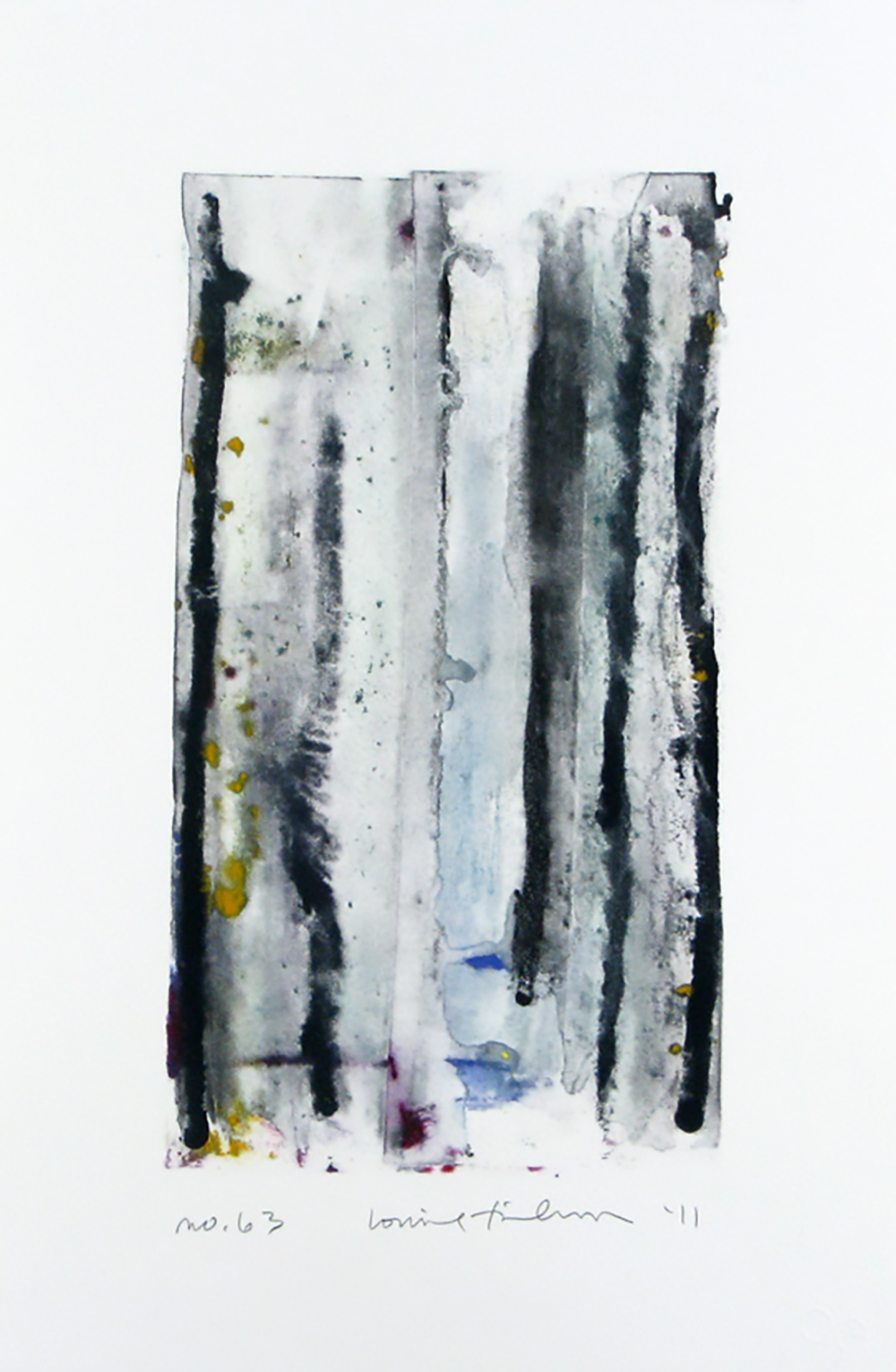 Homage to the Mountains No. 63 by Louise Fishman