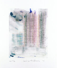 Homage to the Mountains No. 72 by Louise Fishman at Oehme Graphics