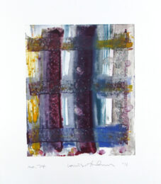 Homage to the Mountains No. 74 by Louise Fishman at Oehme Graphics