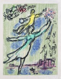 Poèmes, Planche IX by Marc Chagall at Epicentrum Art Gallery