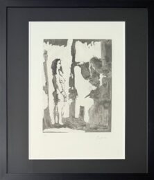 Peintre et modèle aux cheveux longs by Pablo Picasso at Epicentrum Art Gallery