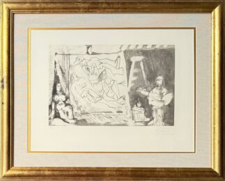 Dans l’Atelier by Pablo Picasso at Epicentrum Art Gallery