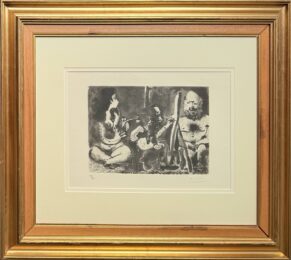 Les bleus de Barcelone by Pablo Picasso at Epicentrum Art Gallery