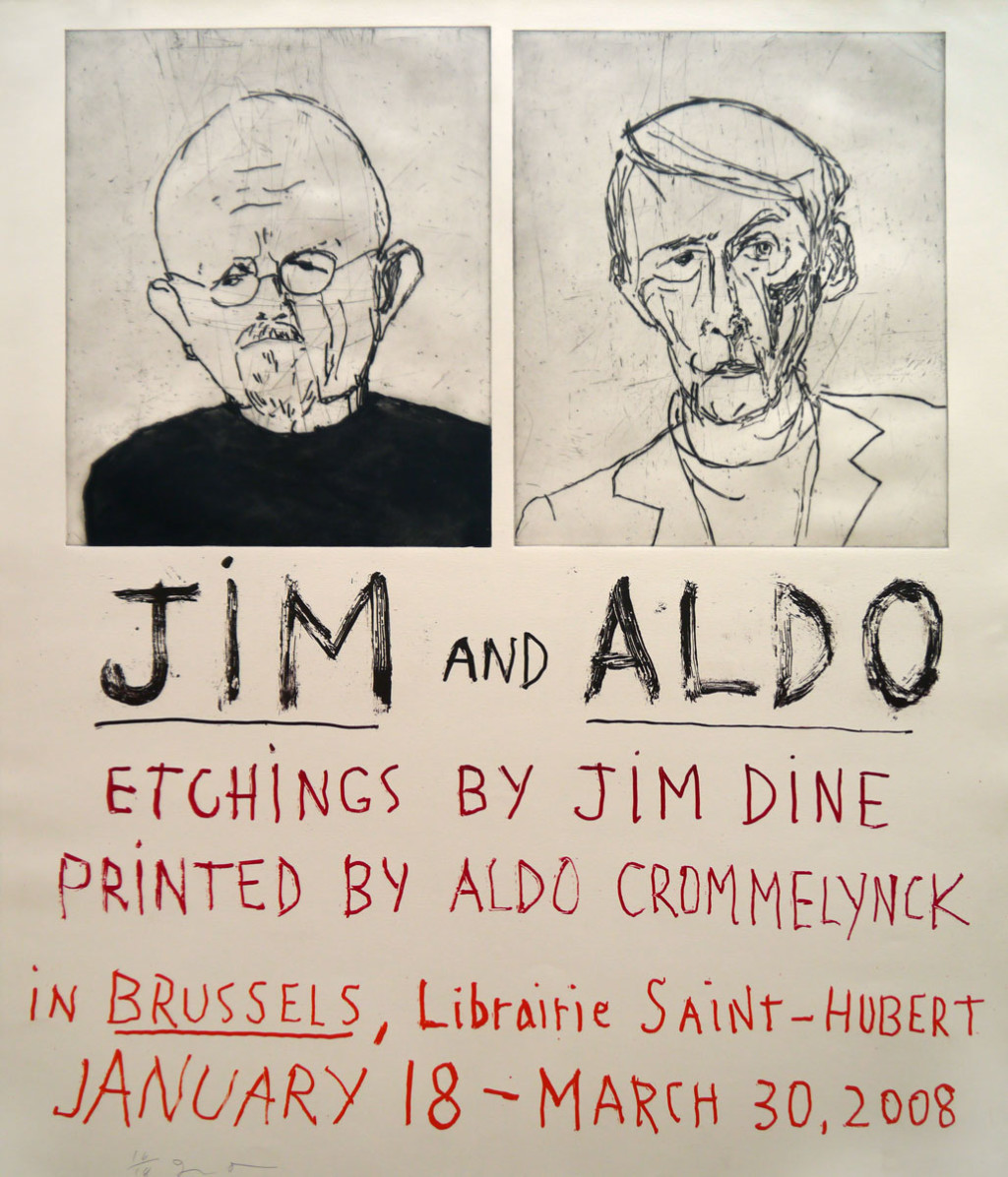 Jim and Aldo by Jim Dine