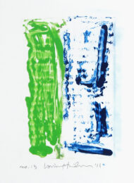 Homage to the Mountains No. 13 by Louise Fishman at Oehme Graphics