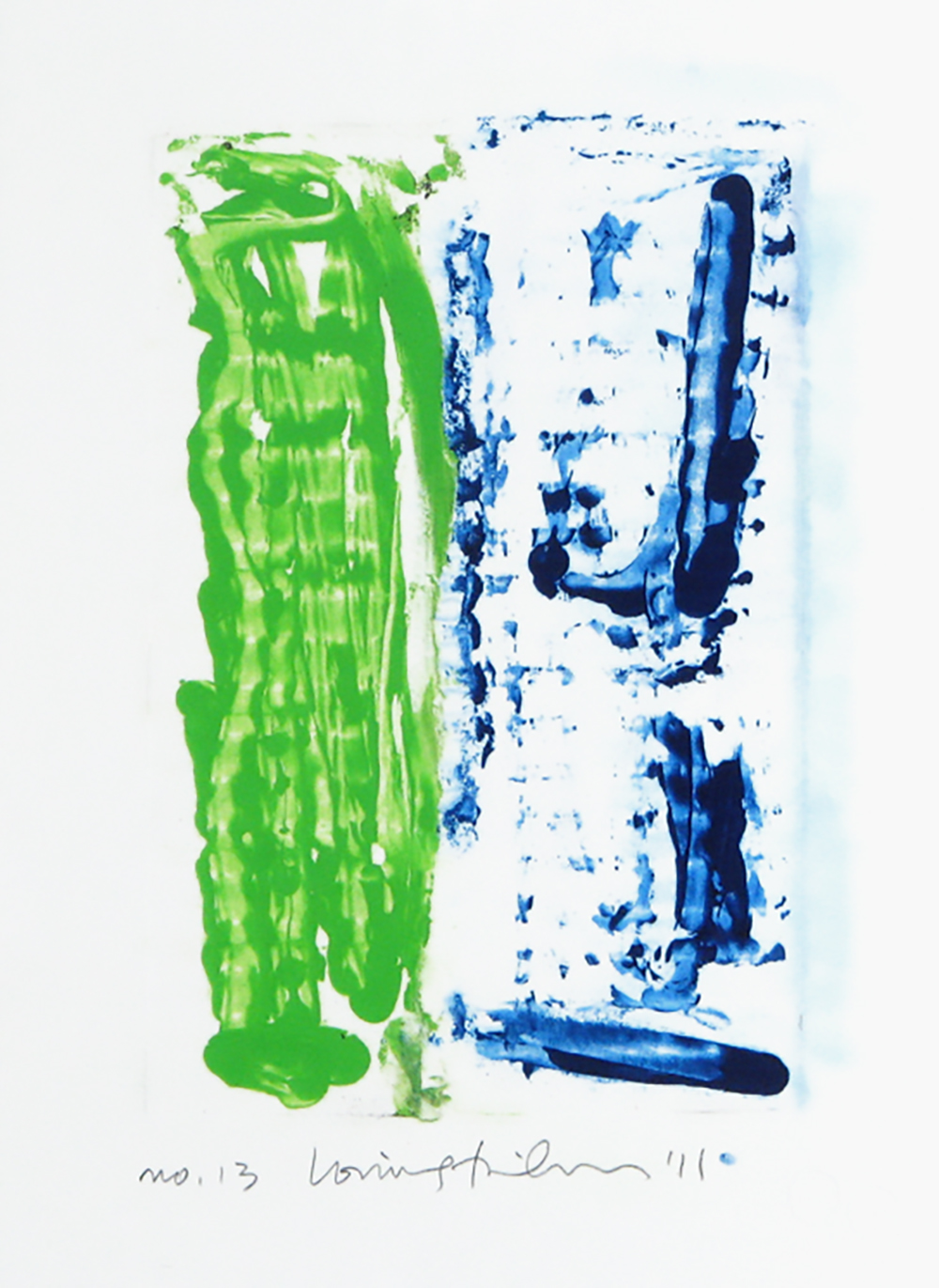 Homage to the Mountains No. 13 by Louise Fishman