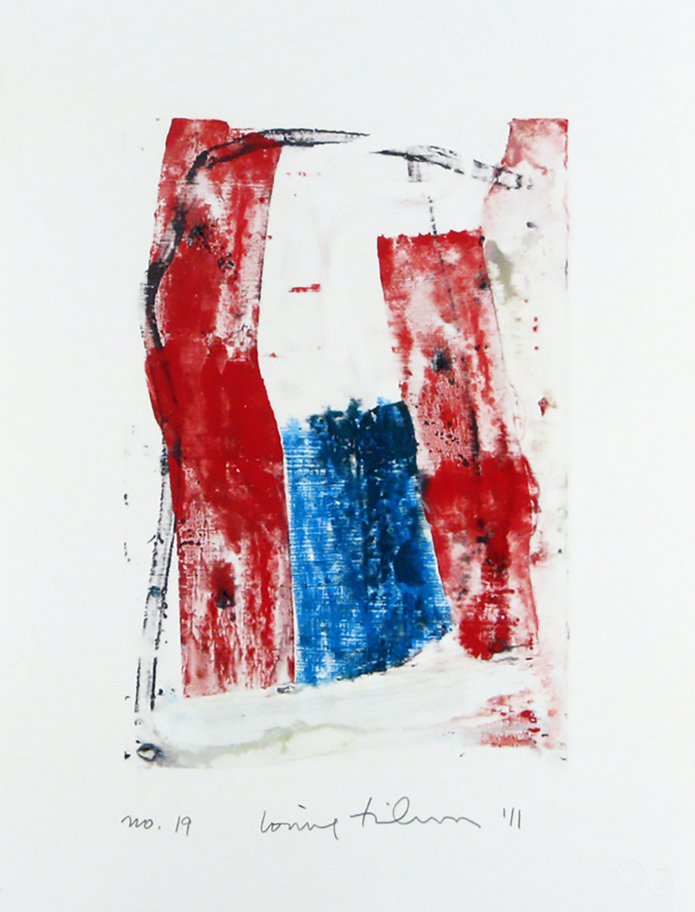 Homage to the Mountains No. 19 by Louise Fishman