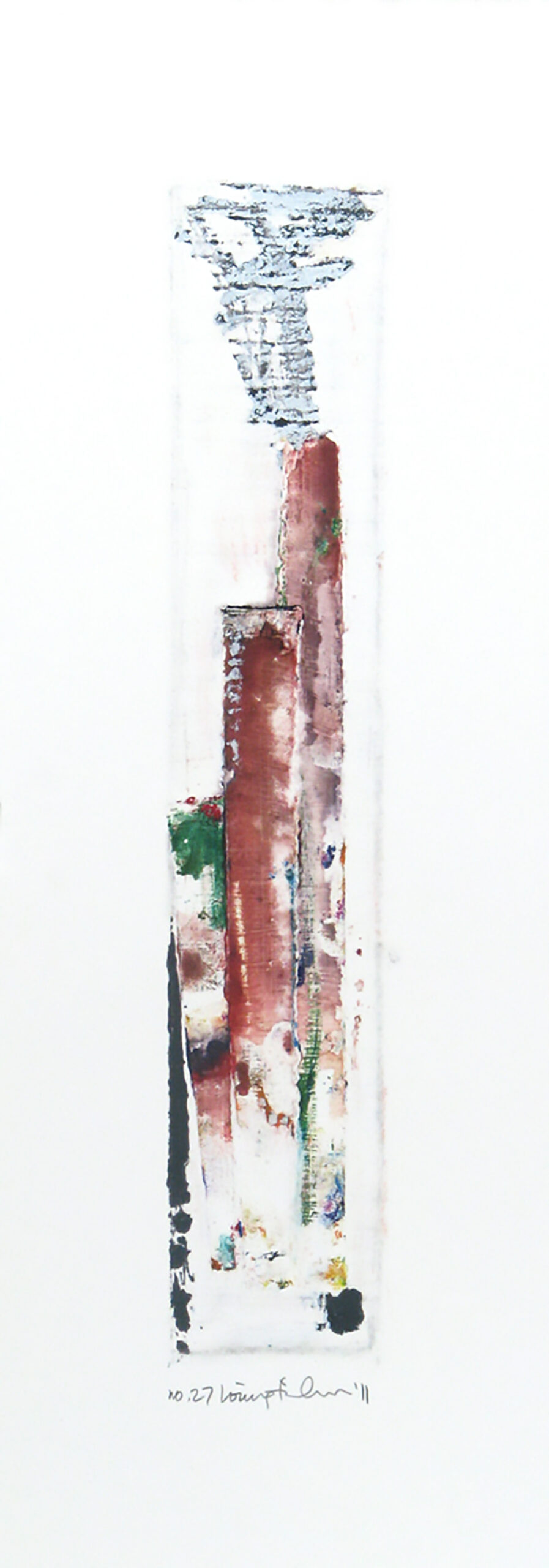 Homage to the Mountains No. 27 by Louise Fishman