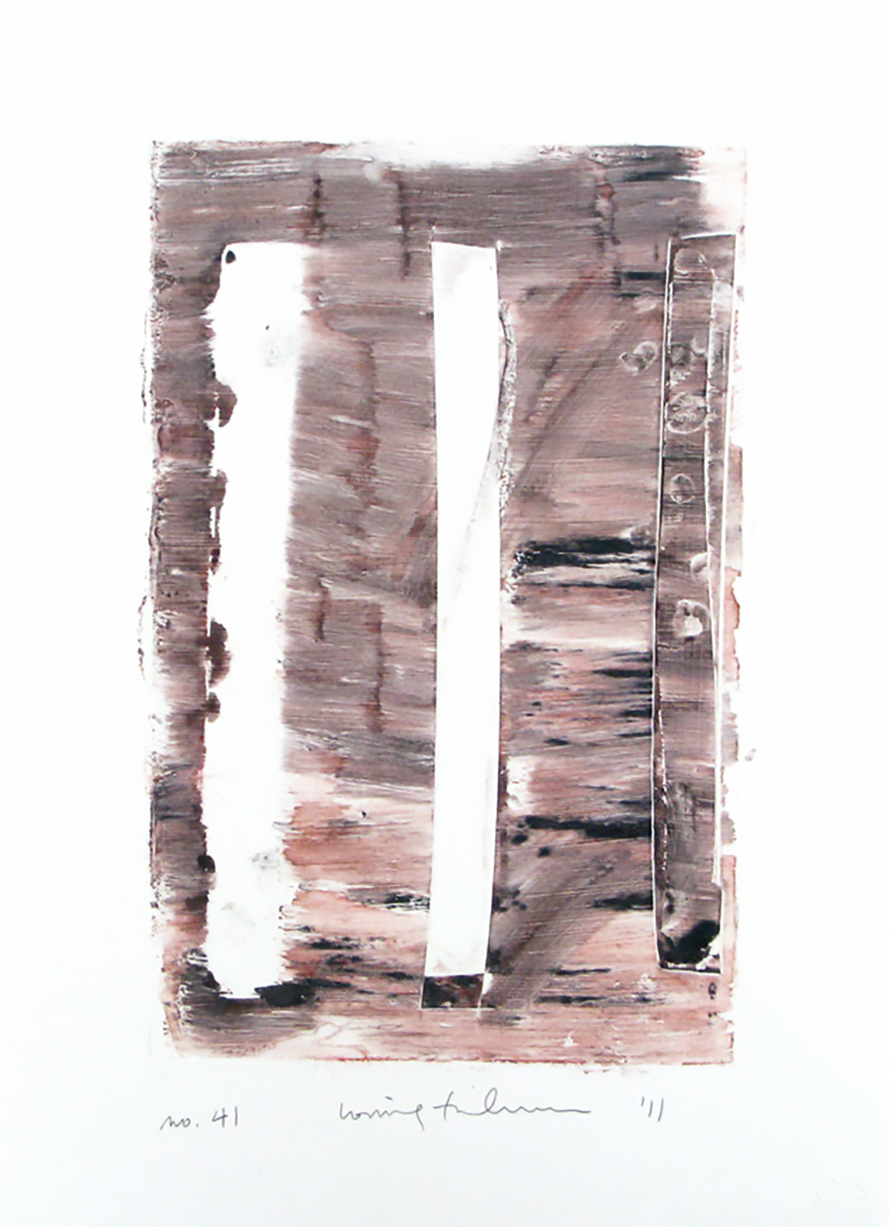 Homage to the Mountains No. 41 by Louise Fishman
