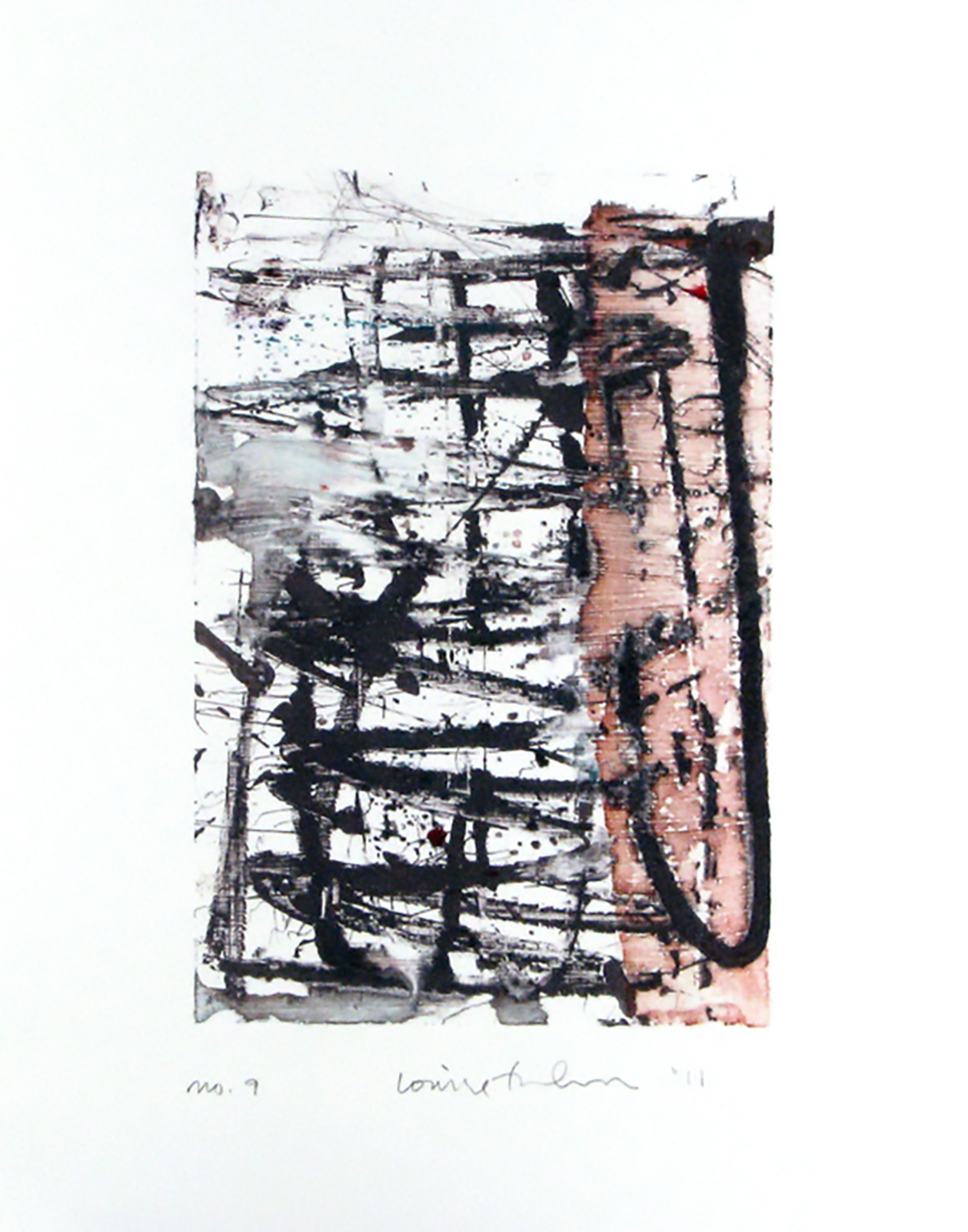 Homage to the Mountains No. 9 by Louise Fishman