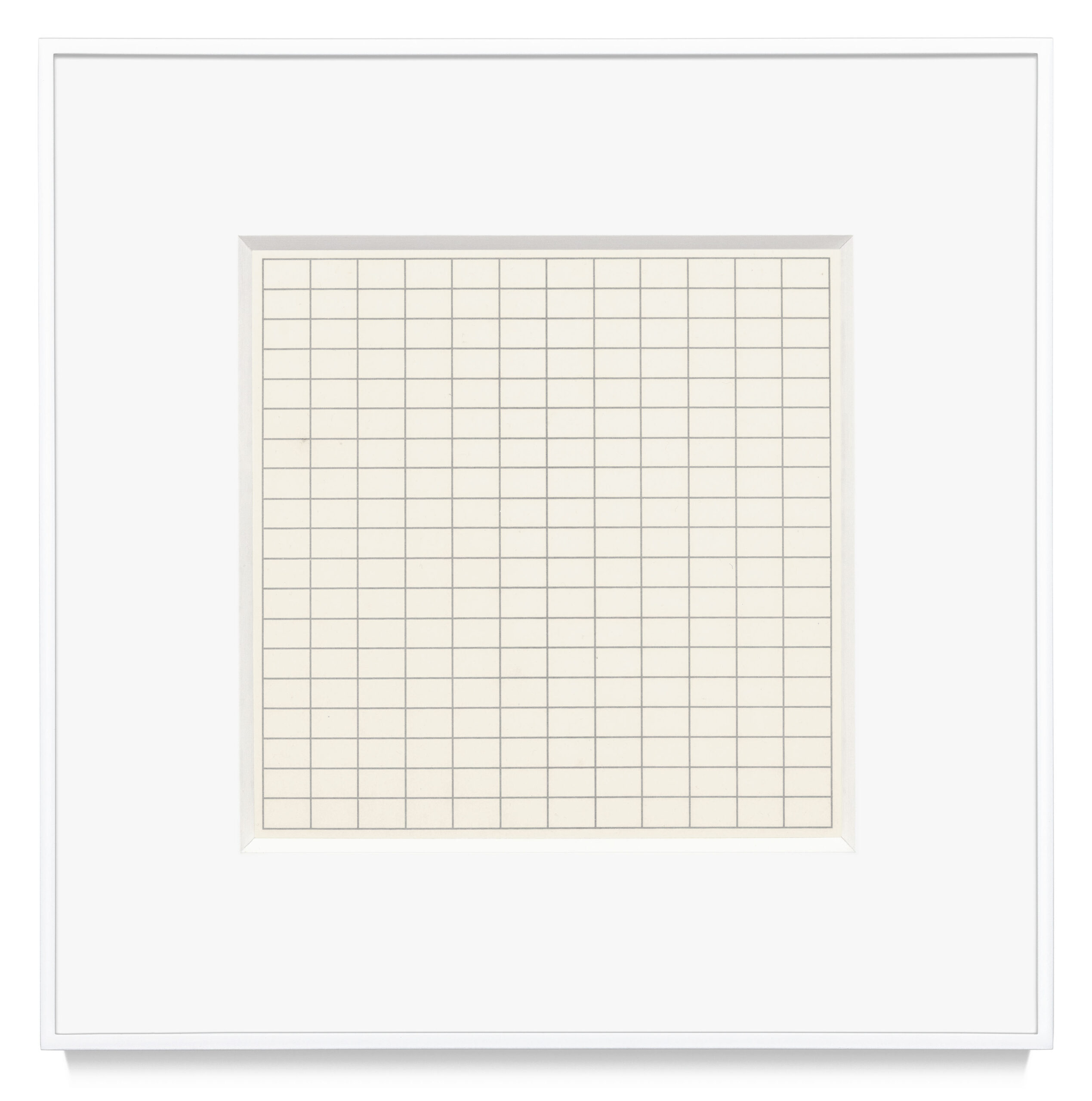 On A Clear Day #05 by Agnes Martin