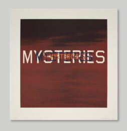 Mysteries by Ed Ruscha at Vermillion Editions
