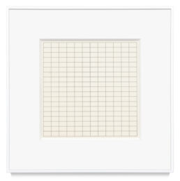 On A Clear Day #05 by Agnes Martin at Krakow Witkin Gallery