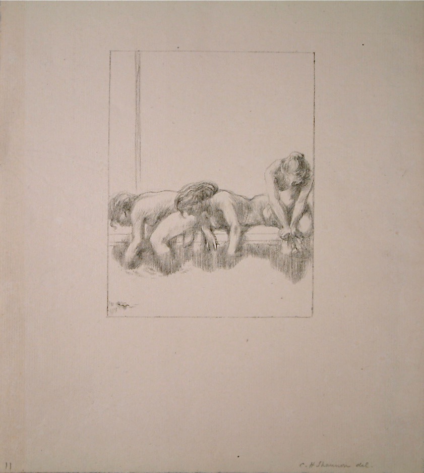 Repeated Bend by Charles Haslewood Shannon