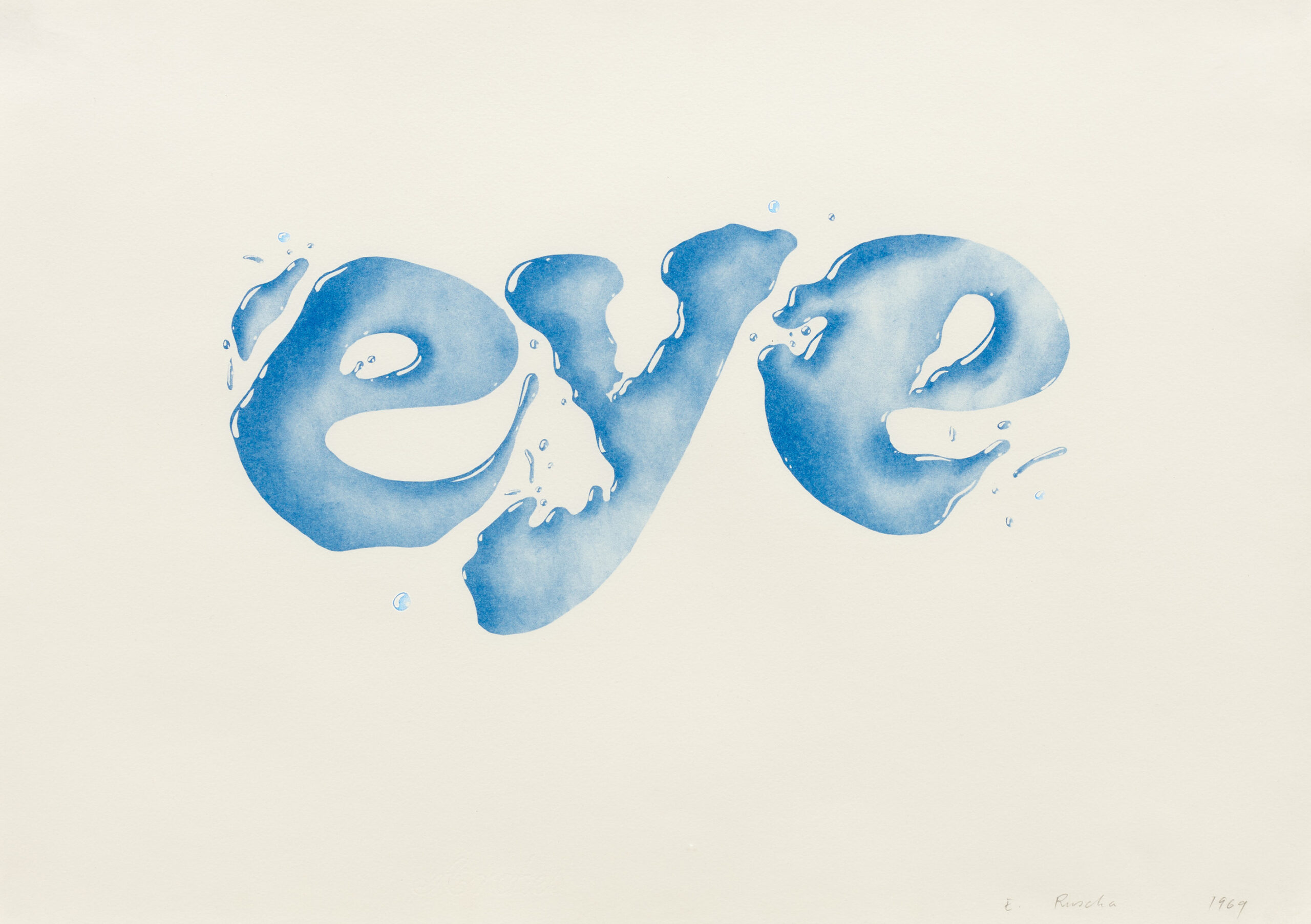 Eye by Ed Ruscha