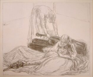 The Three Sisters by Charles Haslewood Shannon at Editions Graphiques Ltd