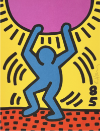 International Youth Year by Keith Haring at Christopher-Clark Fine Art