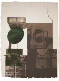Rookery Mounds – Moon Melon by Robert Rauschenberg at Gemini G.E.L. at Joni Moisant Weyl
