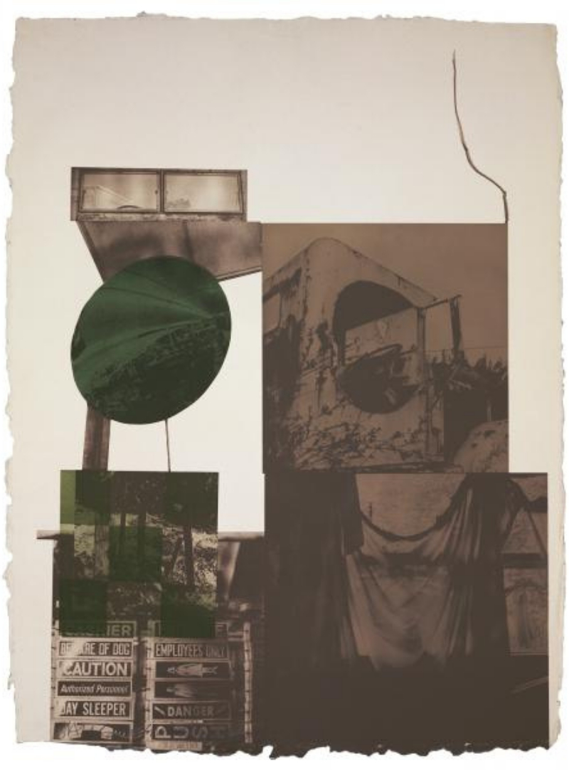 Rookery Mounds – Moon Melon by Robert Rauschenberg