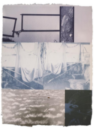 Rookery Mounds – Yardarm by Robert Rauschenberg at Gemini G.E.L. at Joni Moisant Weyl