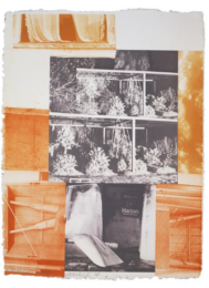 Rookery Mounds – Masthead by Robert Rauschenberg at Gemini G.E.L. at Joni Moisant Weyl