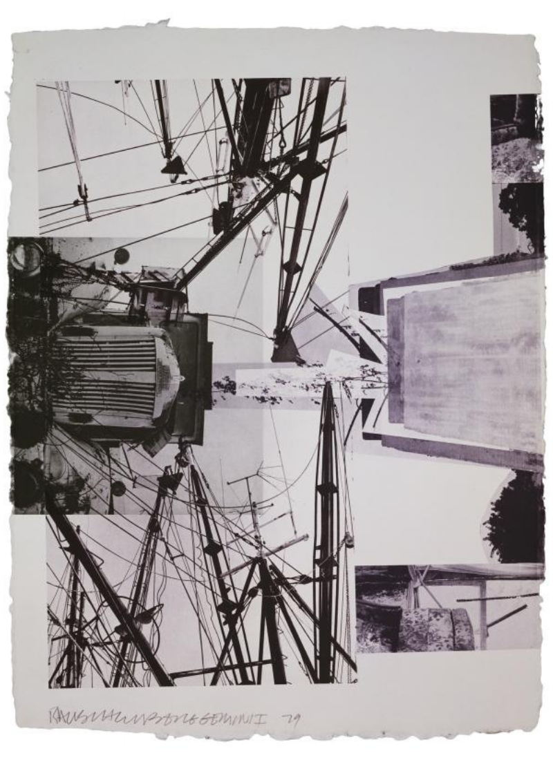 Rookery Mounds – Steel Arbor by Robert Rauschenberg