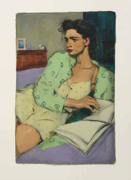 Reading In Bed by Malcolm Liepke at Vermillion Editions